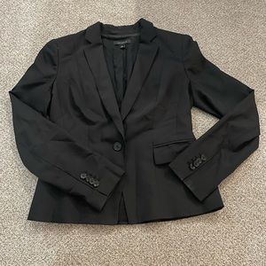 Ann Taylor Size 6 Long Sleeve Black Blazer